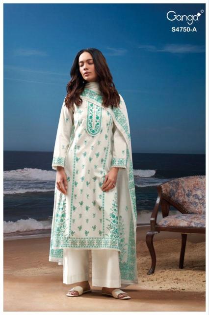 Ganga eaelith 4750 dress material cheap wholesale